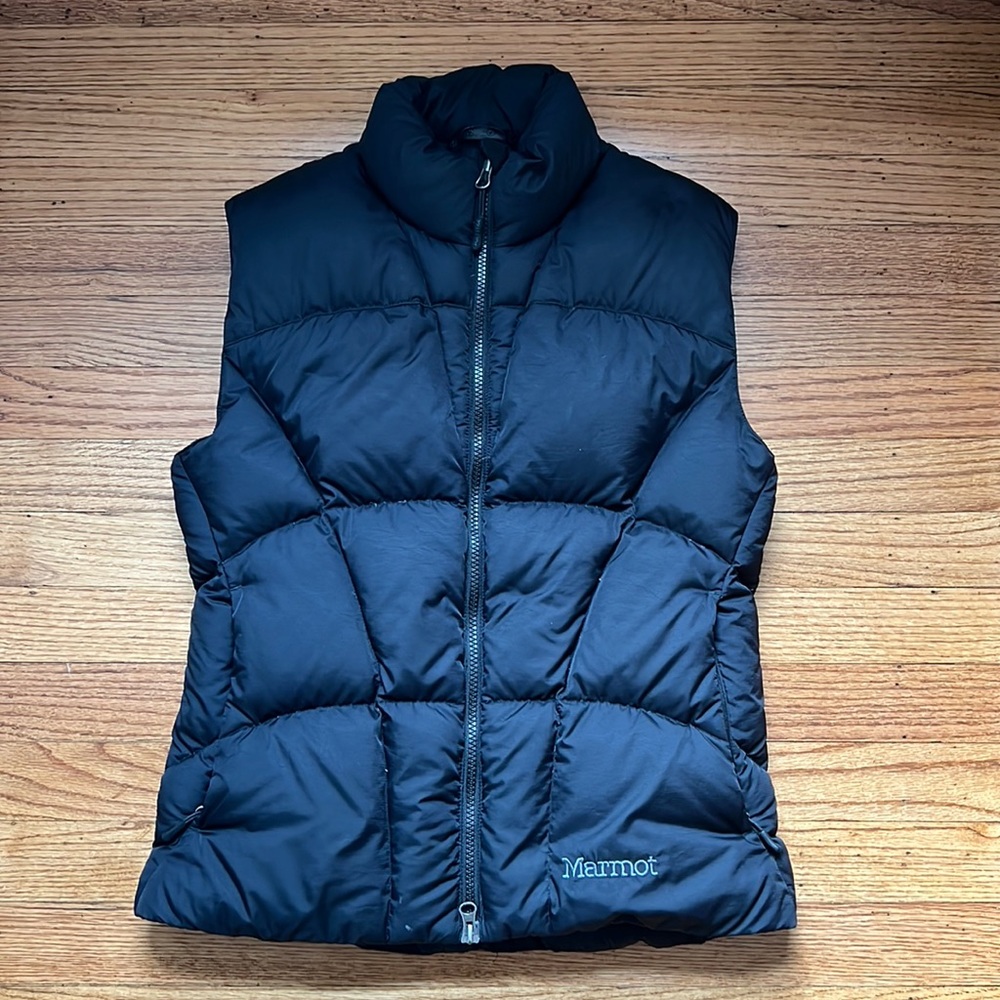 Marmot women’s 650 fill down vest - black